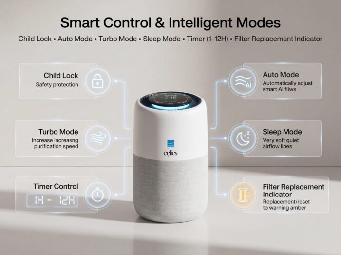 Celics PureOne | Smart Air Purifier - Image 8