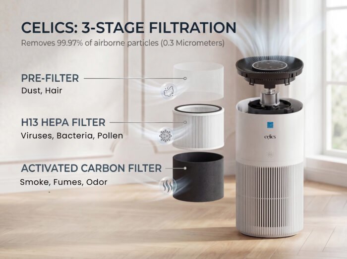 AirX | Celics Smart Air Purifier - Image 5